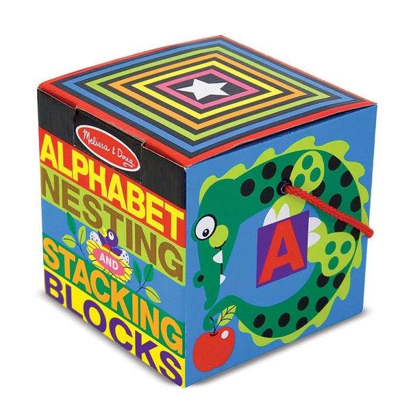 Продукт Melissa and Doug - Картонени кубчета с азбука и животни  - 0 - BG Hlapeta